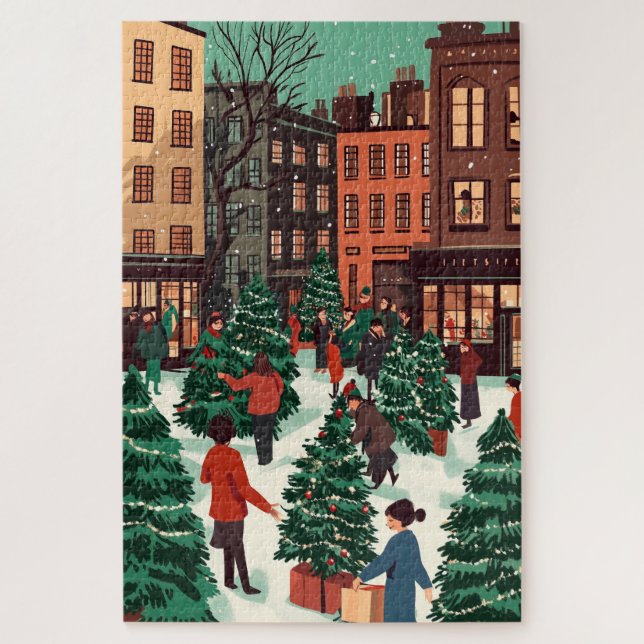 Christmas is coming jigsaw puzzle (Vertical)