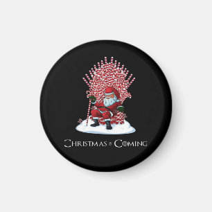 Christmas is coming magnet