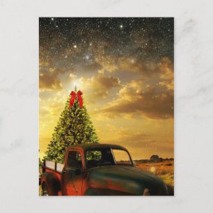 Christmas is coming postcard