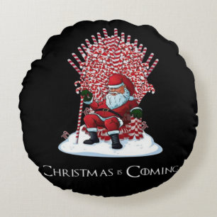 Christmas is coming round pillow