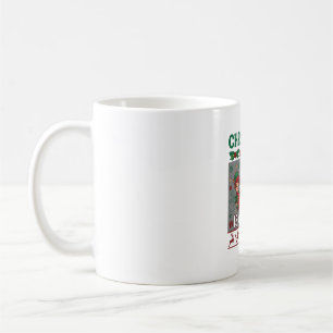 Christmas Is Coming Santa Claus Elves Reindeer Coffee Mug