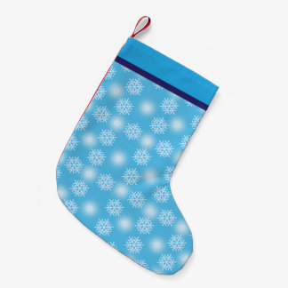 Christmas is dreaming of snowflakes small christmas stocking