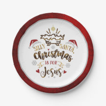 CHRISTMAS IS FOR JESUS Cute Kids Party