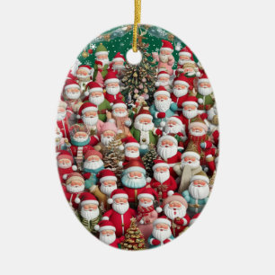 Christmas is HERE - Joyful Noel 2024  Ceramic Ornament