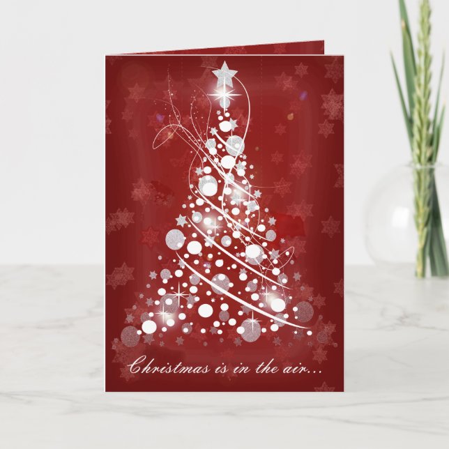 Christmas is in the air... holiday card (Front)