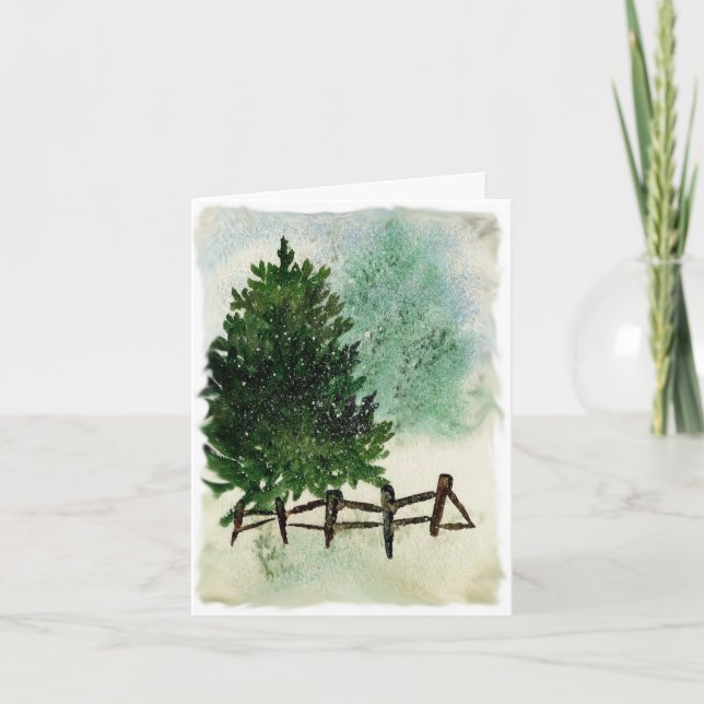 Christmas is tenderness, courage and hope card (Front)
