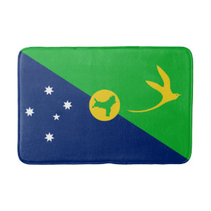Christmas Island Flag Bath Mat