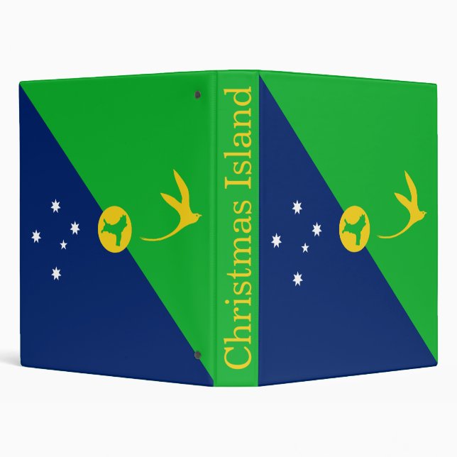 Christmas Island Flag Binder (Background)