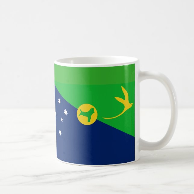  Christmas Island Flag Ceramic Coffee Mug  (Right)