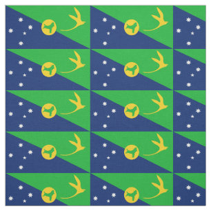 Christmas Island Flag Fabric
