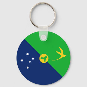Christmas Island Flag Keychain