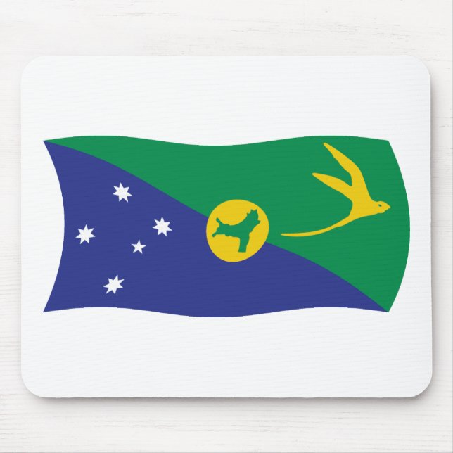 Christmas Island Flag Mousepad (Front)