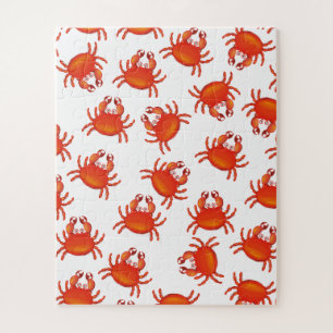 Christmas Island red crabs Jigsaw Puzzle