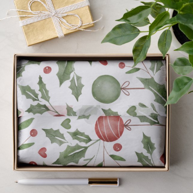Christmas Ivy Tissue Paper (Gift)