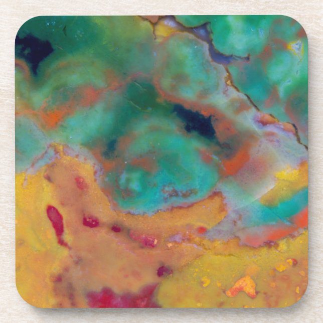 Christmas Jasper Close up Coaster (Front)