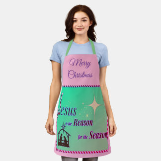 Christmas Jesus Apron