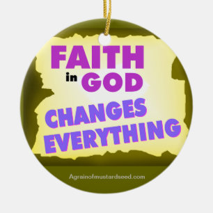 Christmas Jesus Ceramic Ornament