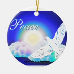 Christmas Jesus Ceramic Ornament