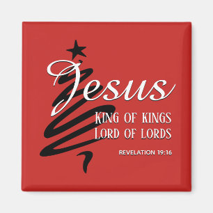 Christmas JESUS KING OF KINGS Magnet