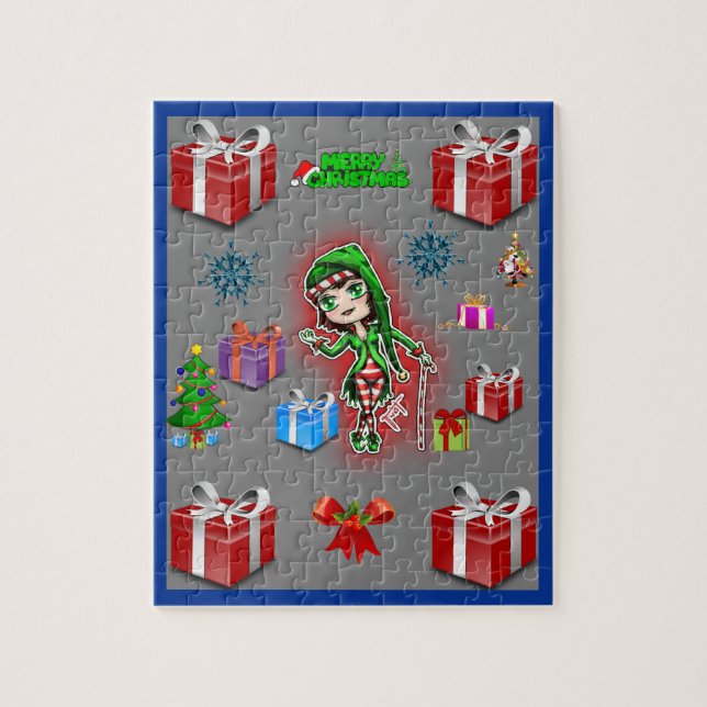 Christmas Jigsaw Puzzle (Vertical)