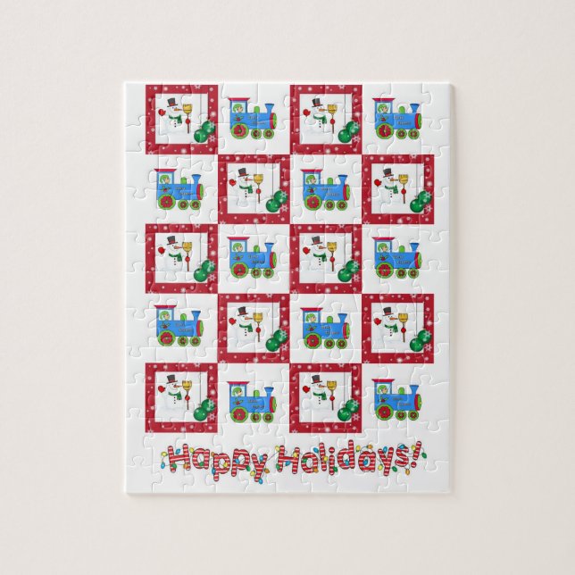 Christmas Jigsaw Puzzle (Vertical)