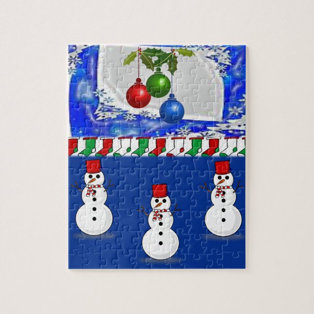 Christmas Jigsaw Puzzle (Vertical)