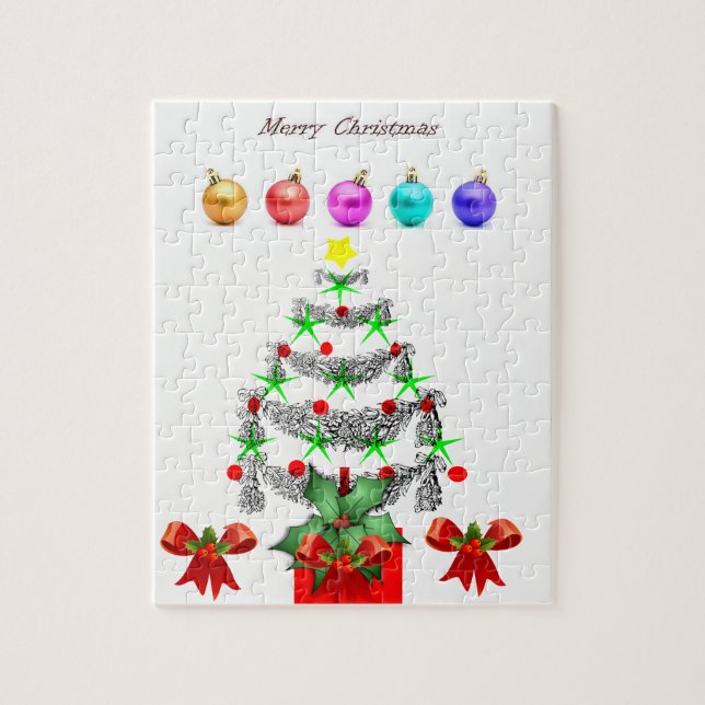 Christmas Jigsaw Puzzle (Vertical)
