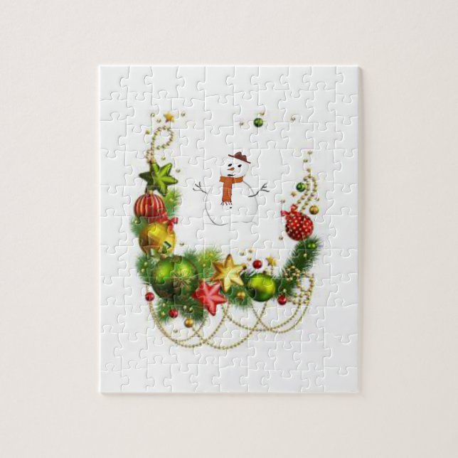 Christmas Jigsaw Puzzle (Vertical)
