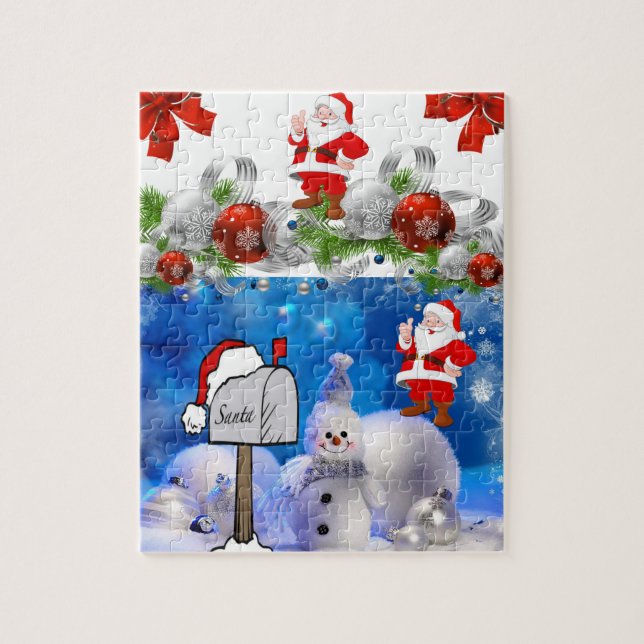 Christmas Jigsaw Puzzle (Vertical)