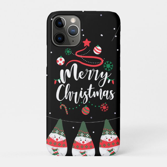 Christmas Jingle Bells Joyful Greetings Collection Case-Mate iPhone Case (Back)