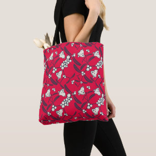 Christmas Jingle Bells Joyful Greetings Collection Tote Bag