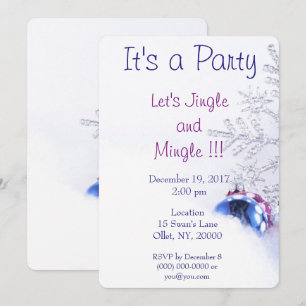 Christmas Jingle Party Invitation