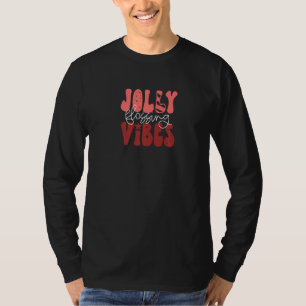 Christmas Jolly Flossing Vibes Dental Hygienist T-Shirt
