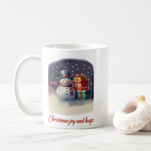 Christmas Joy and Hugs Coffee Mug