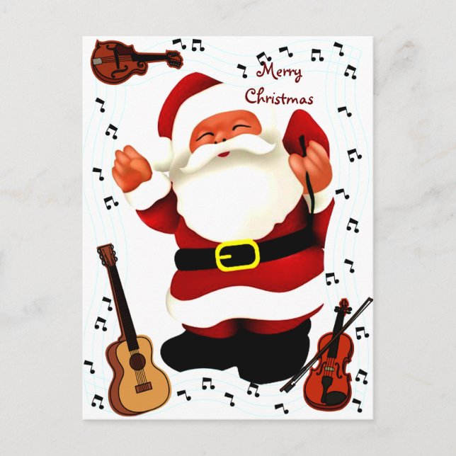 Christmas Joy_ Holiday Postcard (Front)