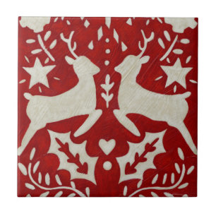 Christmas Joy I Tile