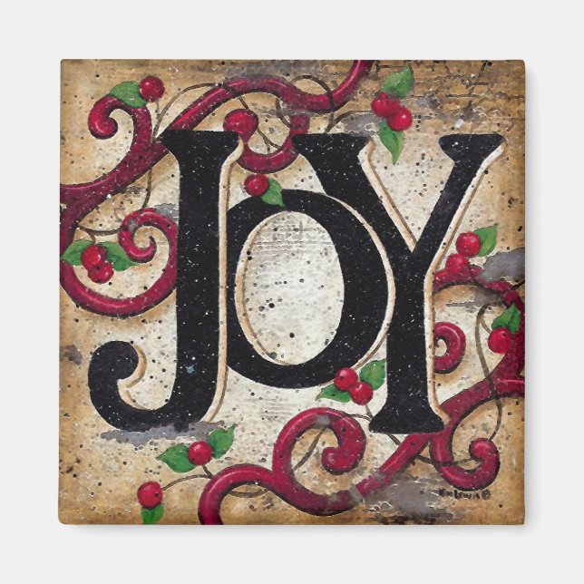 Christmas Joy ~ Magnet (Front)