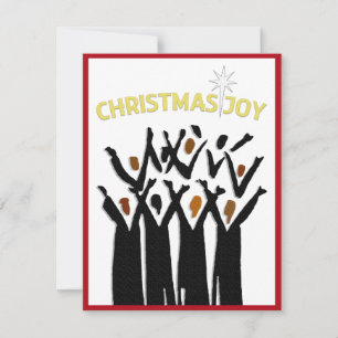 Christmas Joy Modern Holiday Card