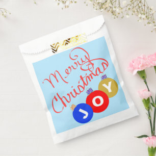 Christmas Joy Ornaments  Favour Bag