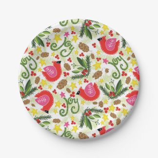 Christmas Joy Paper Plates