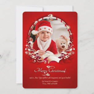 Christmas Joy Photo Holiday Card