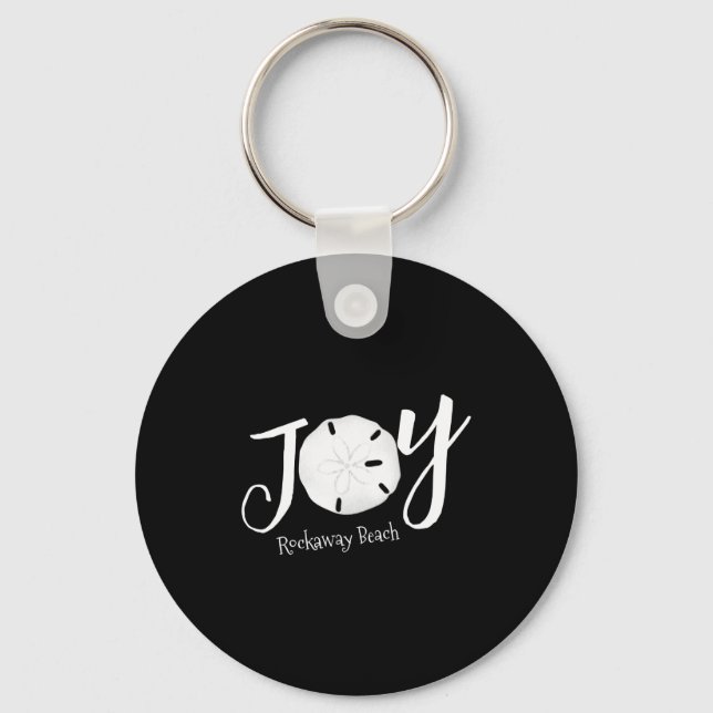 Christmas Joy Sand Dollar T Shirt  Keychain (Front)