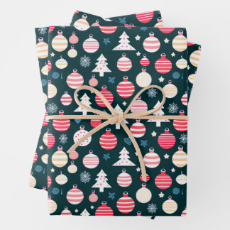 Christmas Joy Wrapping Paper Sheet