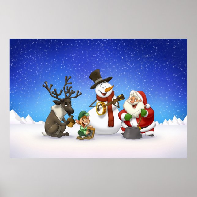 Christmas Jug Band Poster (Front)