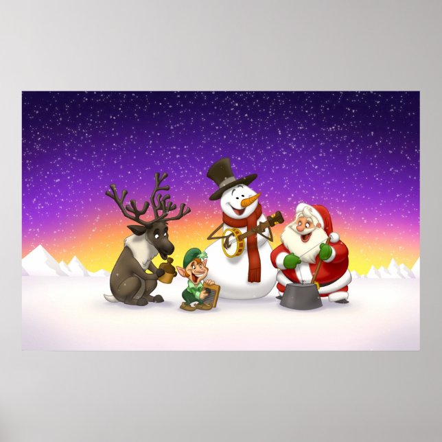 Christmas Jug Band Poster (Front)