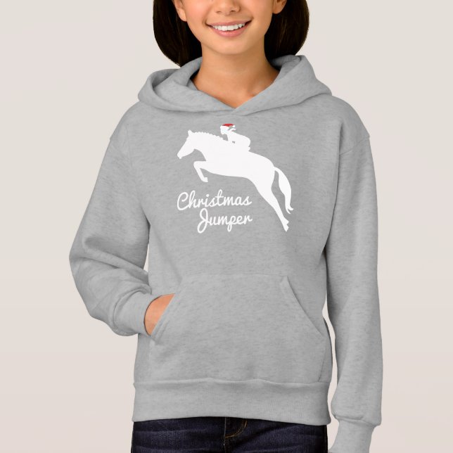 Christmas jumper for horse lovers (Front)