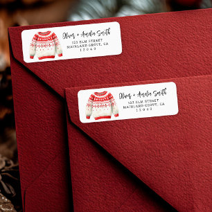 Christmas Jumper Return Label