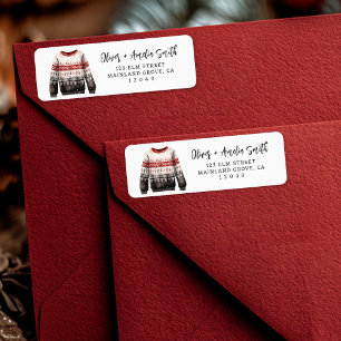 Christmas Jumper Return Label
