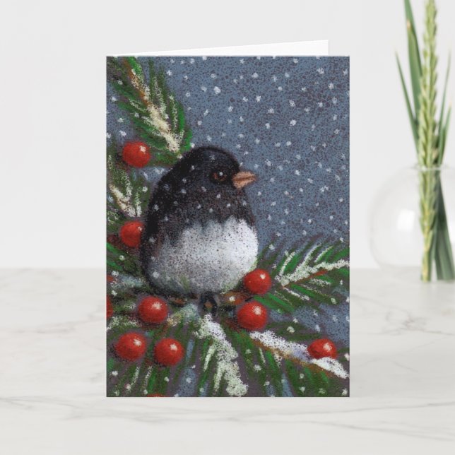 CHRISTMAS JUNCO HOLIDAY CARD (Front)