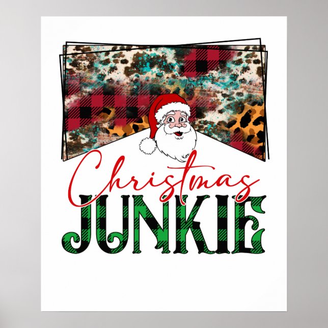 christmas junkie poster (Front)